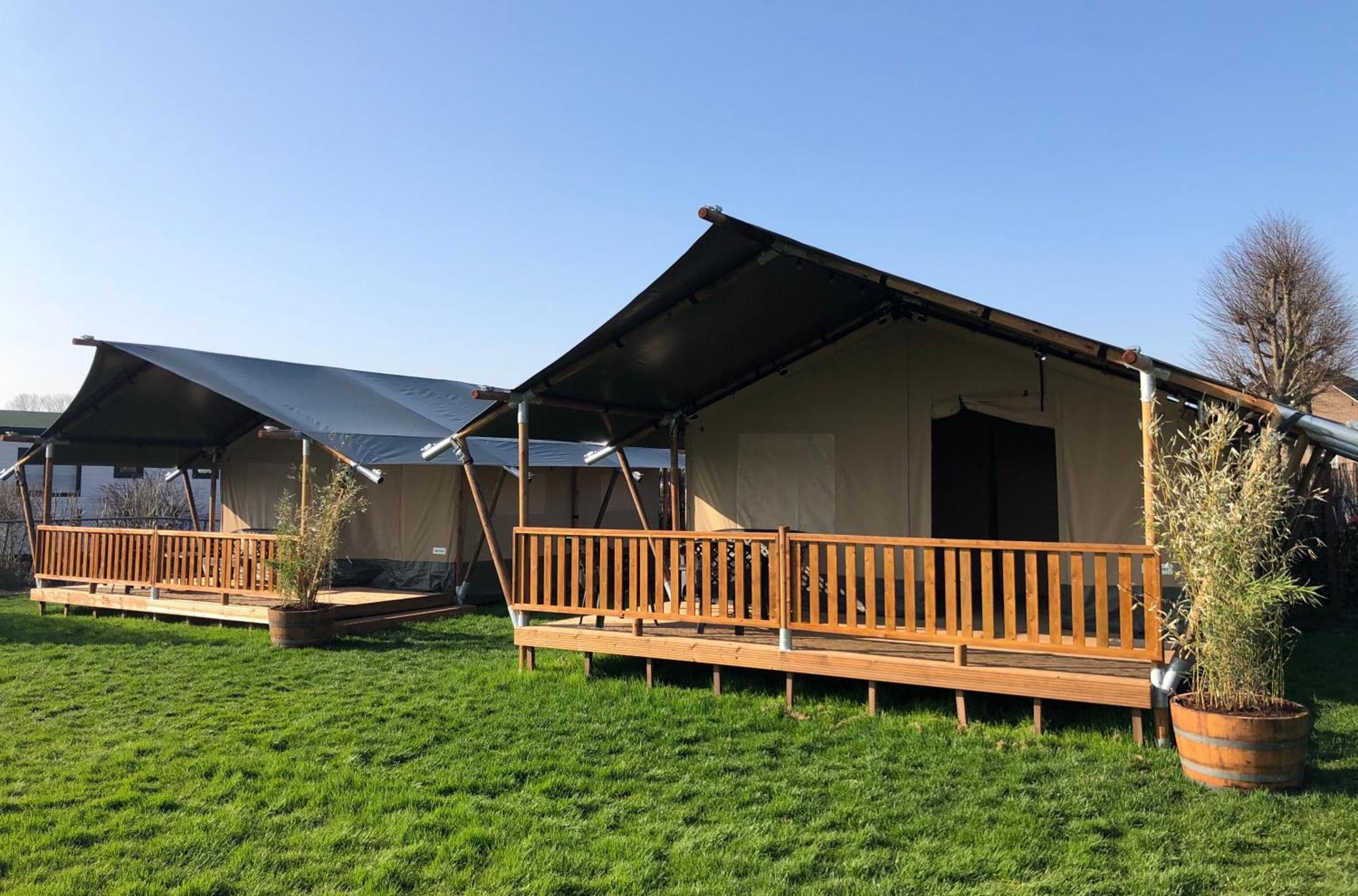 Glamping De Hof Van Eeden Warmond Exteriér fotografie
