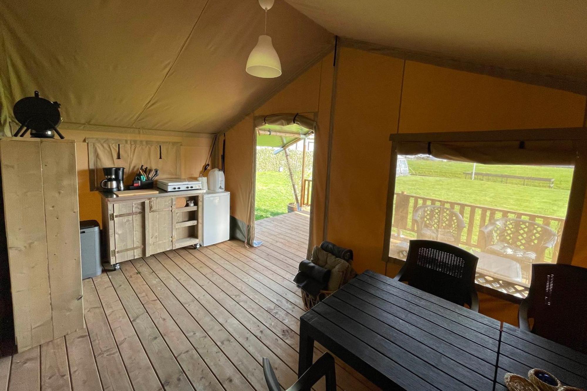 Glamping De Hof Van Eeden Warmond Exteriér fotografie